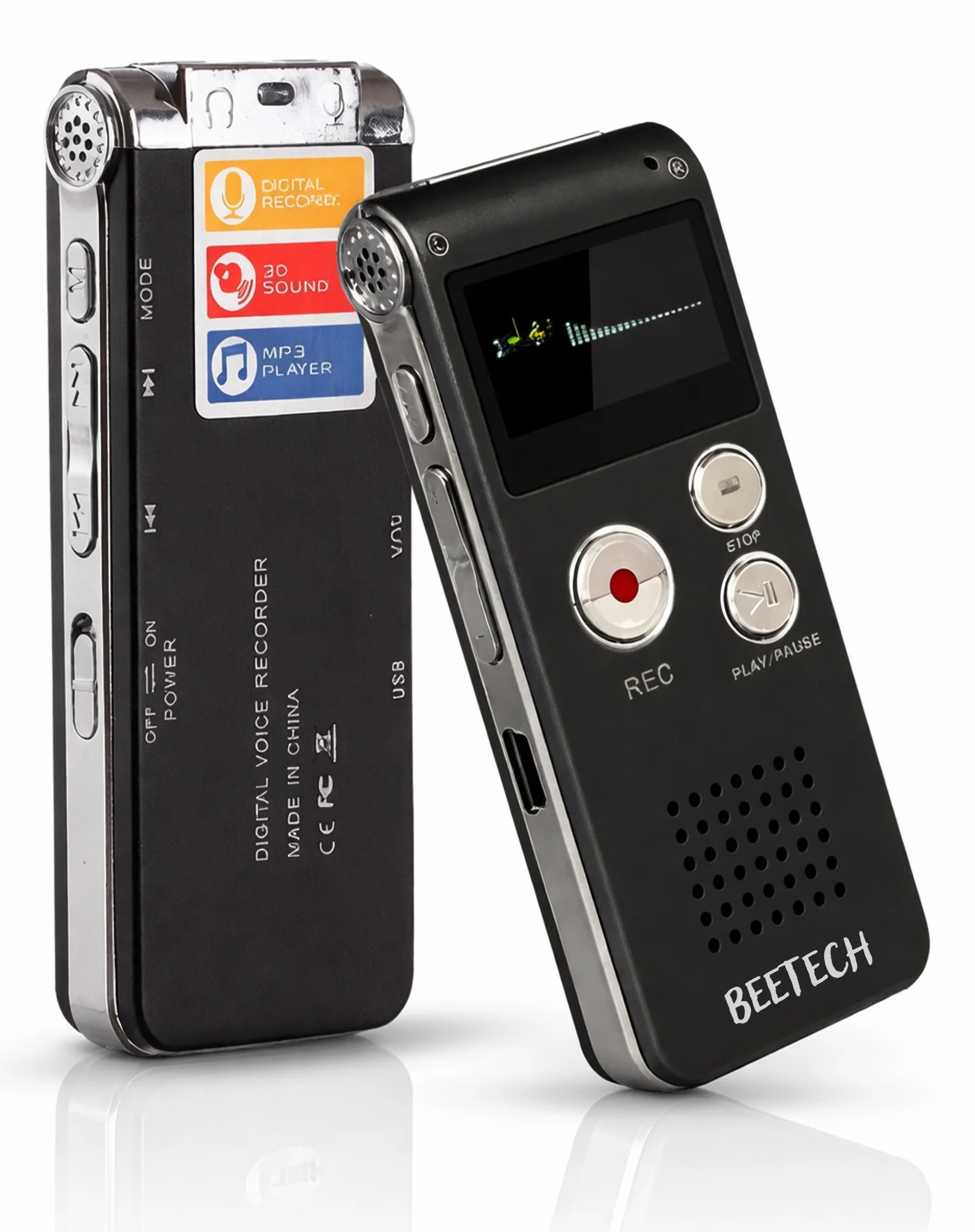 מקליט שיחות BeeTech BT-REC02 