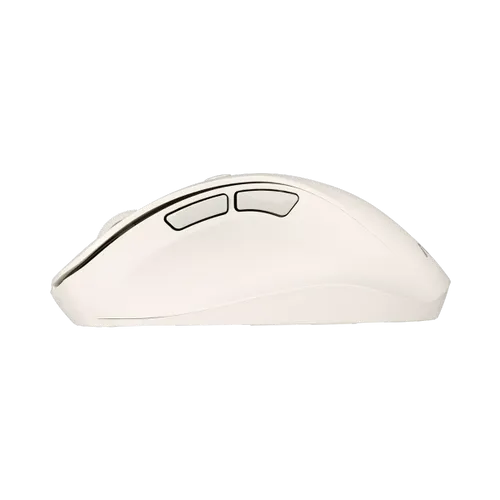 עכבר אלחוטי ASUS Wireless Mouse MD105 Bluetooth 2.4Ghz - צבע לבן חלבי