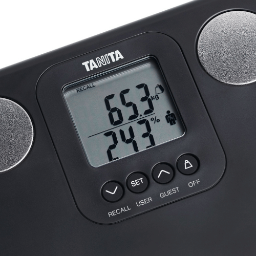 משקל אדם דיאגנוסטי צבע שחור Tanita BC-730