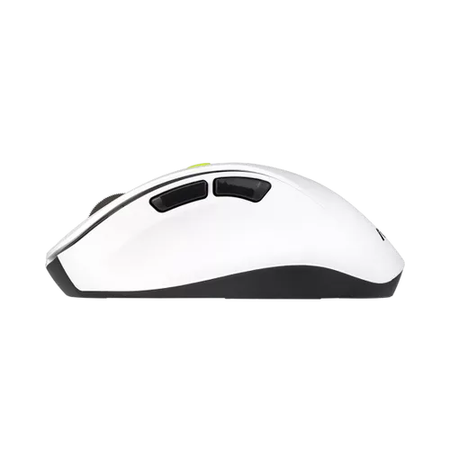 עכבר אלחוטי ASUS Wireless Mouse MD105 Bluetooth 2.4Ghz - צבע לבן ירוק שחור