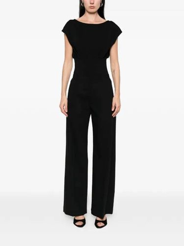 Bodysuit in knit fabric with necklace
