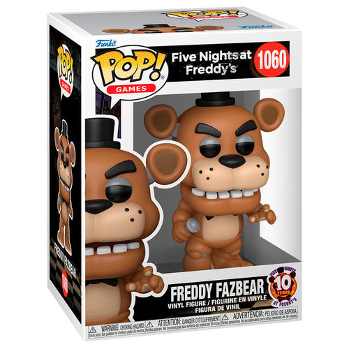 בובת פופ פייב נייטס אט פרדי׳ס פרדי פזבר | Funko Pop! Five Nights at Freddy's Freddy Fazbear 1060