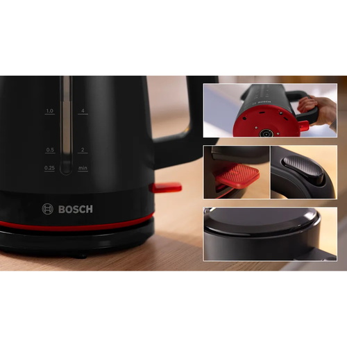 קומקום חשמלי 1.7 ליטר Bosch בוש MyMoment TWK3M123