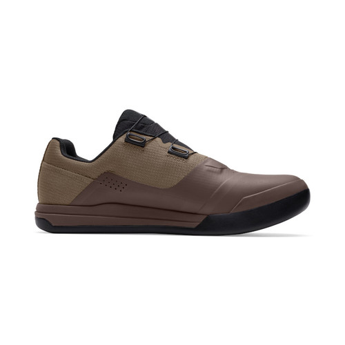 נעלי רכיבה פוקס פלאט חום - FOX UNION FLAT BOA SHOE V26