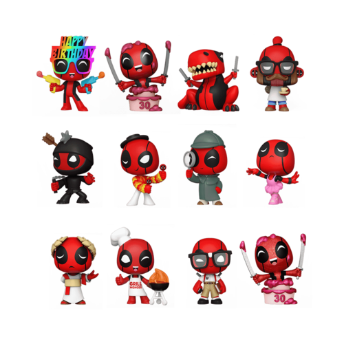קופסת הפתעה Funko Marvel Mini דדפול | Funko Marvel Mini Deadpool Mystery Box