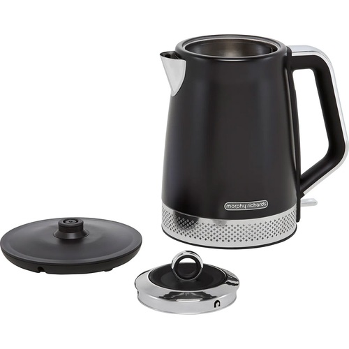 קומקום חשמלי 1.7 ליטר Morphy Richards מורפי ריצ'ארדס Illumination שחור
