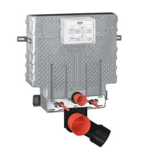 מיכל הדחה נמוך לקיר בלוקים GROHE דו-כמותי 38415001