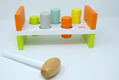 הך פטיש רחב מעץ לילדים Pit Toys