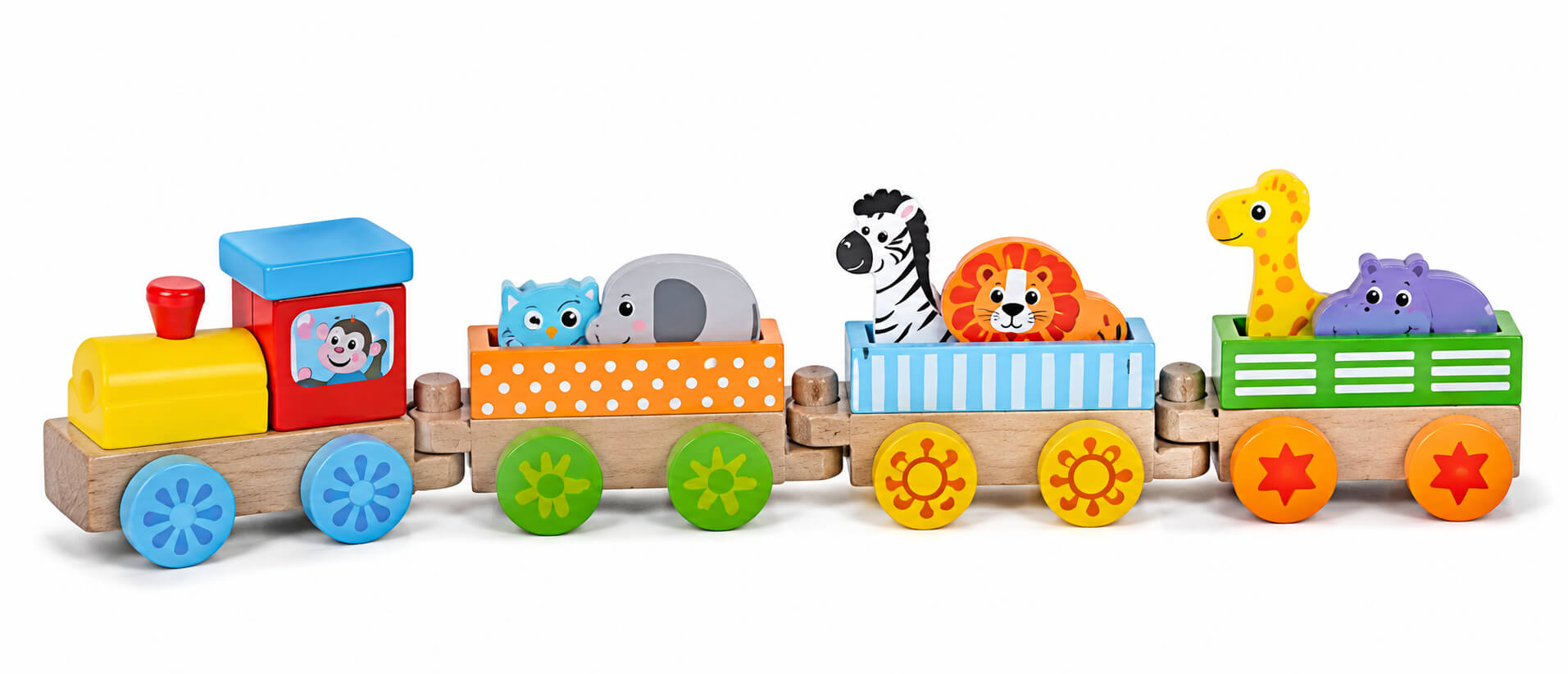 רכבת ספארי Pit Toys