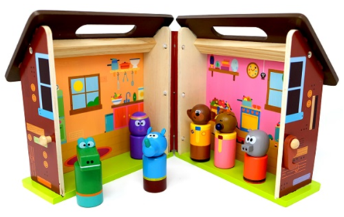 בית החיות מעץ לילדים Pit Toys