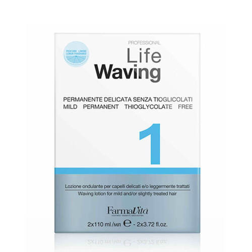 קרם מסלסל לשיער LIFE WAVING להענקת סלסול עדין 1- לשיער צבוע  2- לשיער צבוע/פגום  220 מ