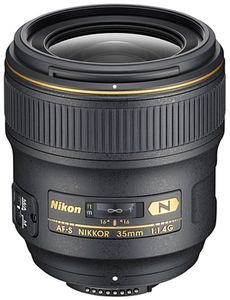 Nikon AF-S NIKKOR 35mm f/1.4G יד שניה