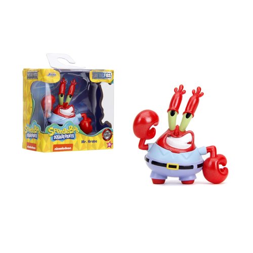 Spongebob Squarepants Mr Krabs Figure Metalfigs Diecast Collectible Figure 2.5 in