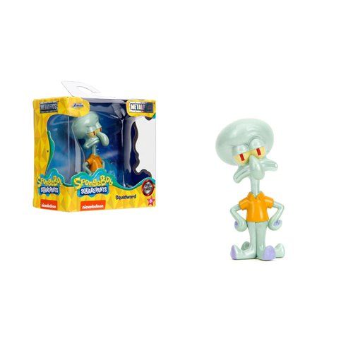 Jada SpongeBob Metalfigs- Squidward- Die-Cast Figures, 2.5