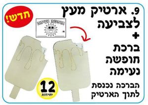 12 יצירה ומשחק ארטיק מעץ עם ברכה