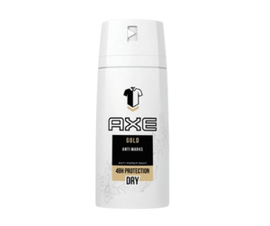 דאודרנט אקס גולד להגנה ל - 48 שעות | מכיל 150 מ"ל | AXE GOLD ANTI MARKES