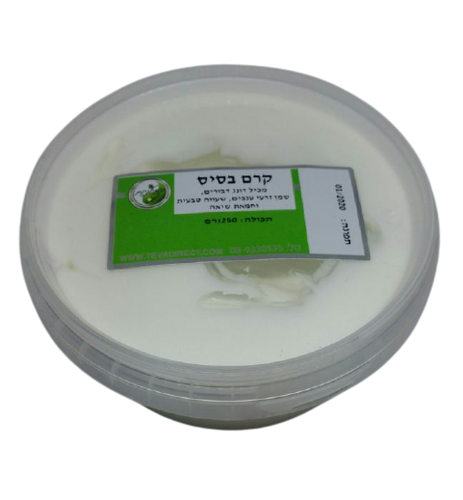 קרם בסיס טבעי 250 גרם - המילניום