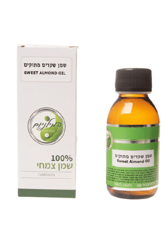 שמן שקדים אורגני בכבישה קרה 100 מ