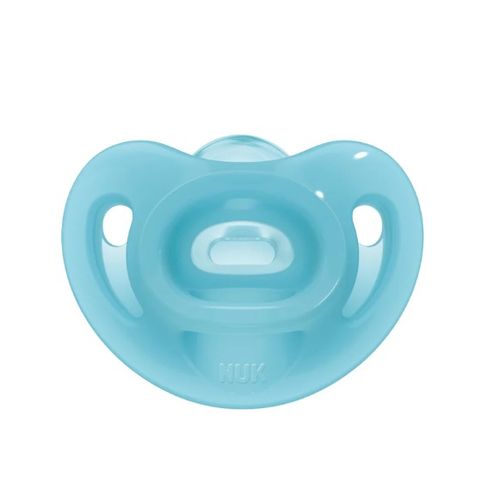 מוצץ נוק סנסיטיב NUK Sensitive | סיליקון 0-6 חודשים | כחול |