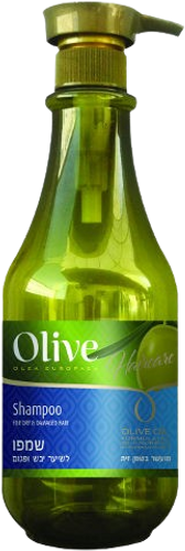 OLIVE - שמפו לשיער יבש ופגום . 800 מ