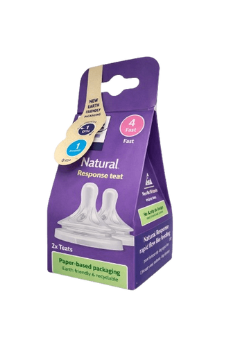 זוג פטמות נטורל ריספונס Natural Response Teat | מגיל 3+ חודשים | פיליפס | PHILIPS