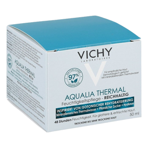 קרם לחות עשיר Aqualia Thermal | לעור יבש עד יבש מאוד | מכיל 50 מ"ל | 
