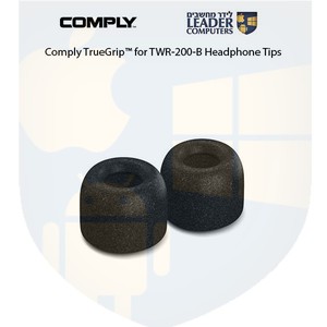Comply TW-200-B/TWR-200-B | אטמי ספוג זיכרון לאוזניות מידה L+M+S | שלוש זוגות של טיפים לאוזניות