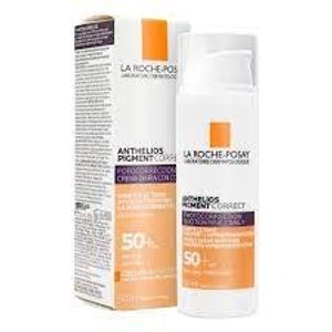 קרם יום עם גוון | גוון מדיום | SPF50+| ANTHELIOS PIGMENT CORRECT | מכיל 50 מ"ל |
