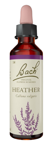 HEATHER | טיפות לשתייה על בסיס תמציות פרחי באך | מכיל 20 מ