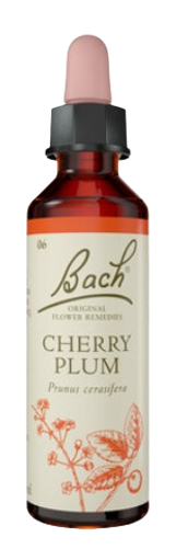 CHERRY PLUM | טיפות לשתייה על בסיס תמציות פרחי באך | מכיל 20 מ