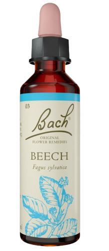 BEECH | טיפות לשתייה על בסיס תמציות פרחי באך | מכיל 20 מ