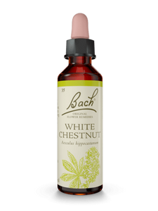 WHITE CHESTNUT | טיפות לשתייה על בסיס תמציות פרחי באך | מכיל 20 מ"ל | 