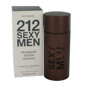 בושם טסטר לגבר 80 מ"ל | Carolina Herrera 212 Sexy | או דה טואלט E.D.T