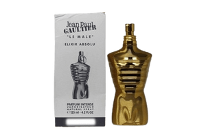 בושם טסטר לגבר 125 מ"ל | Jean Paul Gaultier Le Male Elixir Absolu  | פרפיום 