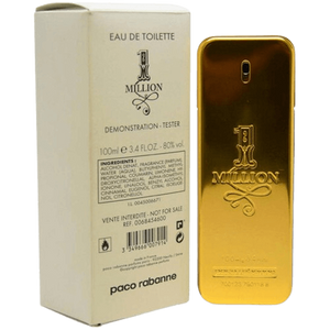 בושם טסטר לגבר 100 מ"ל | Paco Rabanne 1 Million | או דה טואלט E.D.T