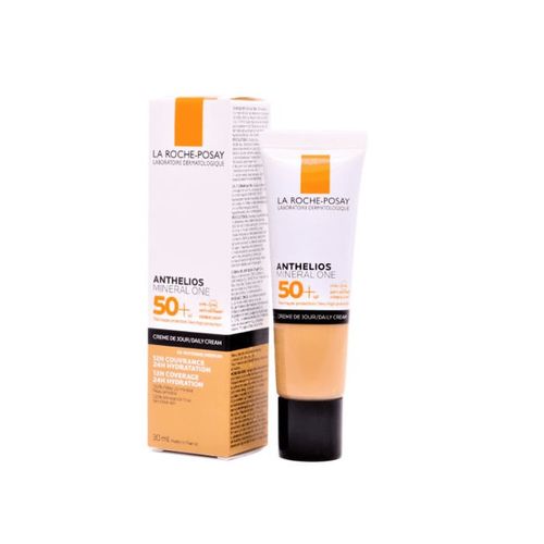 קרם יום עם גוון | ANTHELIOS MINERAL ONE | גוון 02 בהירות בינונית | +SPF50 | מכיל 30 מ