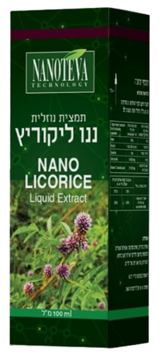 ננו ליקוריץ | תמצית נוזלית | מכיל 100 מ