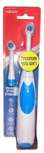 מברשת שיניים חשמלית | ראש נוסף | סיבים כפולים רכים ומעוגלים | Fujicom |