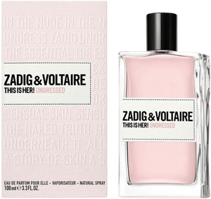 בושם לאישה 100 מ"ל | Zadig & Voltaire This Is Her Undressed | או דה פרפיום E.D.P