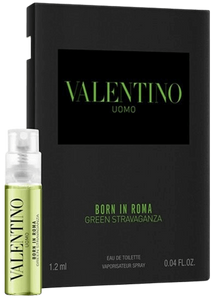 דוגמית בושם לגבר 1.2 מ"ל | Valentino Uomo Born In Roma Green Stravaganza | או דה טואלט E.D.T