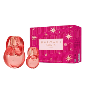 סט בושם לאישה 100+15 מ"ל | Bvlgari Omnia Coral | או דה טואלט E.D.T