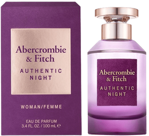 בושם לאישה 100 מ"ל | Abercrombie Fitch Authentic Night | או דה פרפיום E.D.P