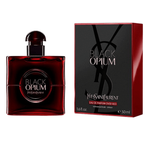 בושם לאישה 50 מ"ל | Yves Saint Laurent Black Opium Over Red | או דה פרפיום E.D.P