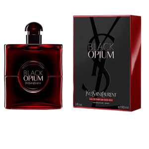 בושם לאישה 90 מ"ל | Yves Saint Laurent Black Opium Over Red | או דה פרפיום E.D.P