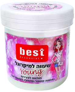 שעווה למיקרוגל | קמומיל וקלנדולה | מותאמת לצעירות | מבית בסט Best | מכיל 500 גרם