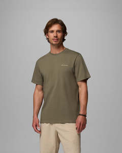 חולצה קצרה לגברים - CSC Logo Back Tee - COLUMBIA