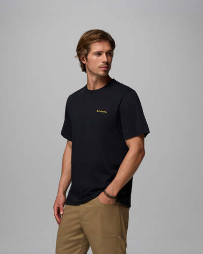 חולצה קצרה לגברים - CSC Logo Back Tee - COLUMBIA