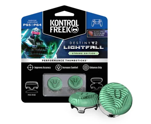מתאם ארגונומי לאגודל Kontrol Freek Destiny 2 Lightfall Strand Edition Ps5 / Ps4  
