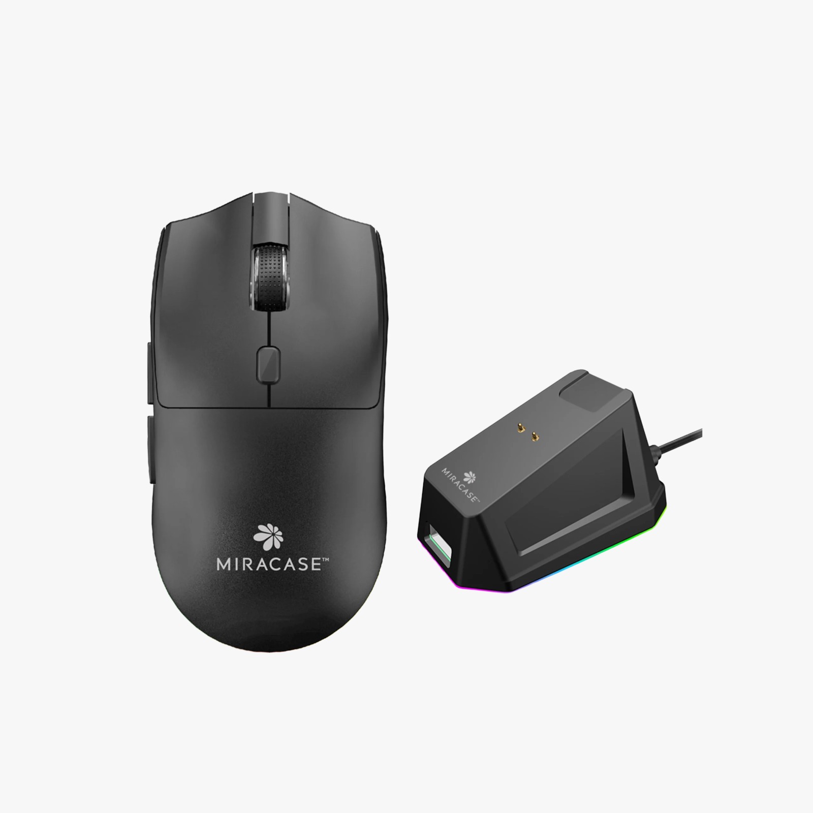 עכבר גיימינג אלחוטי עם עמדת טעינה Miracase MGMCD1 WIFI+BLUTOOTH