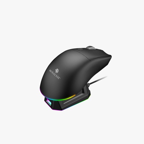 עכבר גיימינג אלחוטי עם עמדת טעינה Miracase MGMCD1 WIFI+BLUTOOTH
